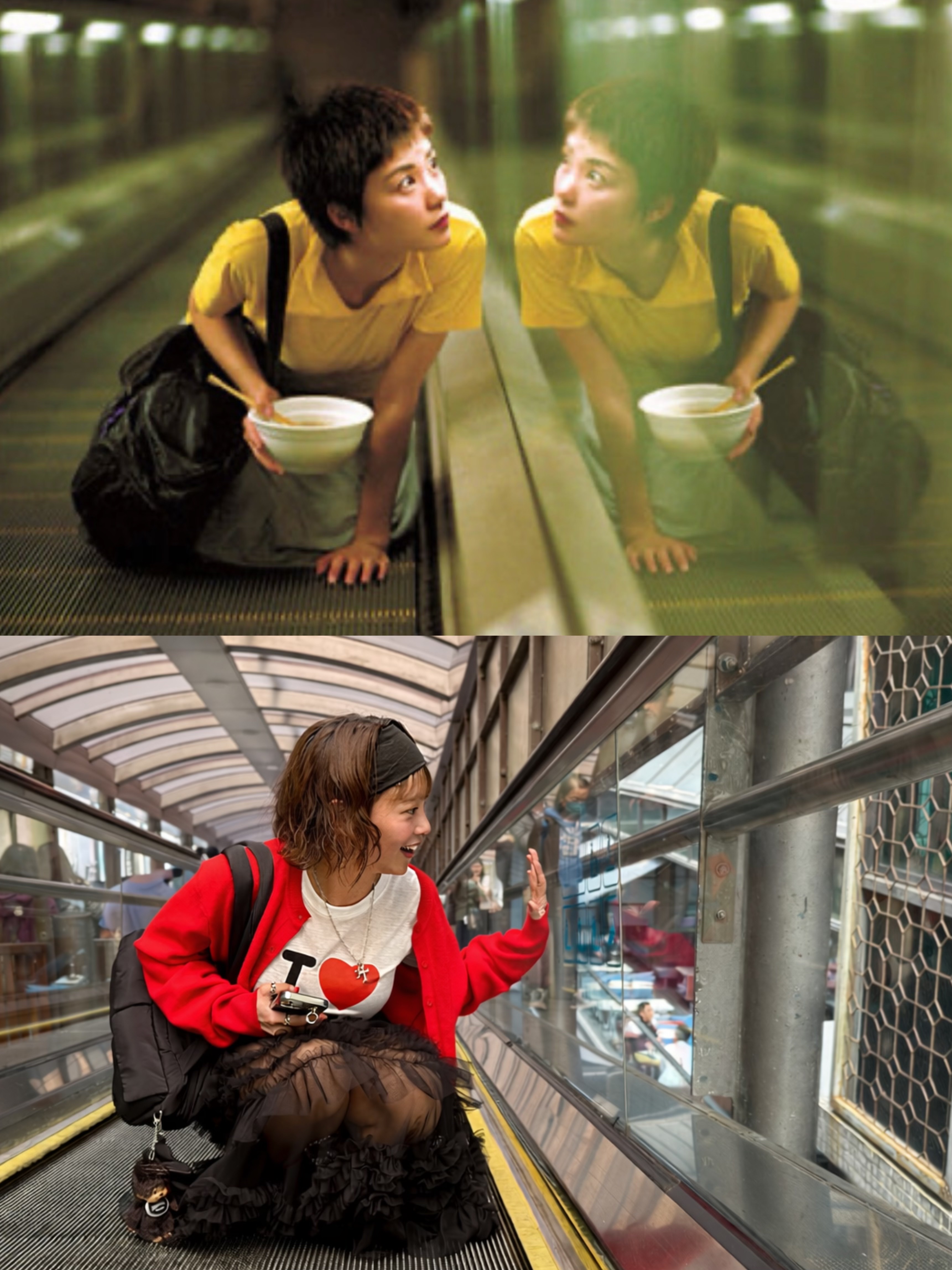 (W) Nike Shox TL Black and Max Orange, (W) Nike NSW Classics High Waisted 8 Inch Biker Shorts Black - Asia 착용 스타일 - 5