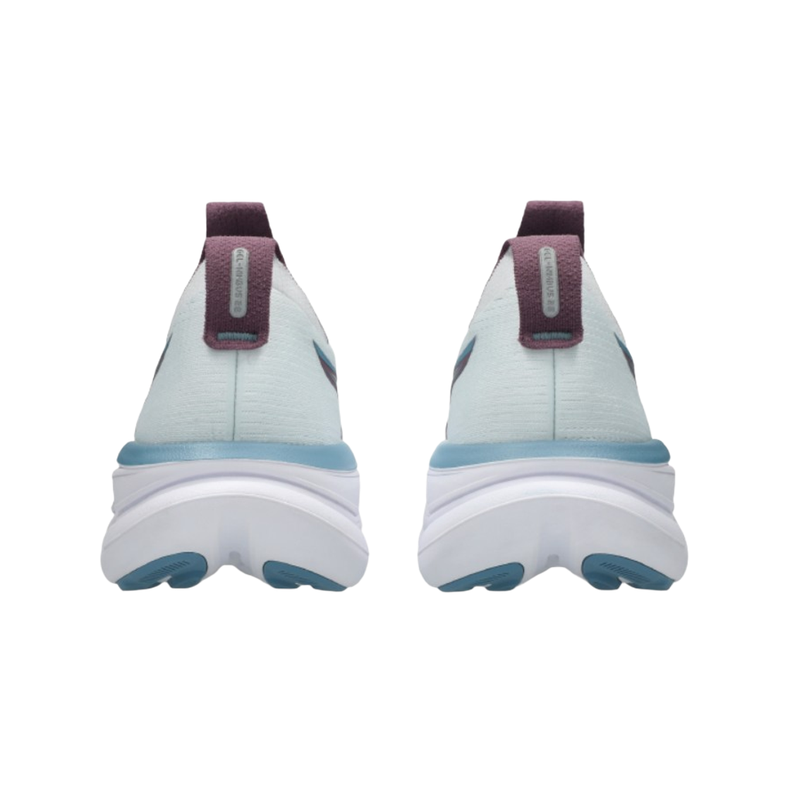 (W) 아식스 젤 님버스 28 아크틱 블루 벨벳 퍼플 - D 와이드((W) Asics Gel-Nimbus 28 Arctic Blue Velvet Purple - D Wide) - 3