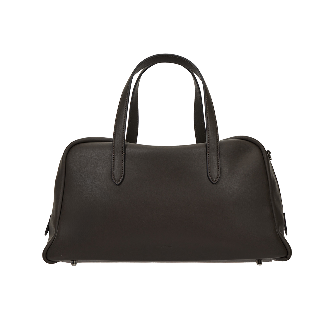 분크 토크 크럼블 토트 미듐 다크브라운(vunque Toque Crumble Tote M Dark Brown) - 4