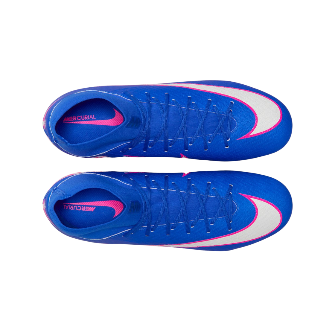 나이키 줌 머큐리얼 슈퍼플라이 10 아카데미 FG/MG 레이서 블루 화이트(Nike Zoom Mercurial Superfly 10 Academy FG/MG Racer Blue White) - 2