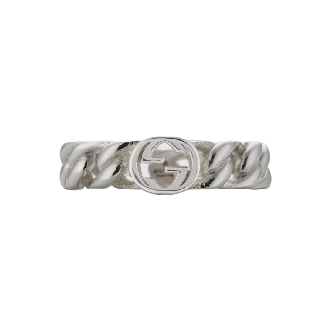 구찌 인터로킹 링 925 스털링 실버(Gucci Interlocking Ring 925 Sterling Silver) - 1