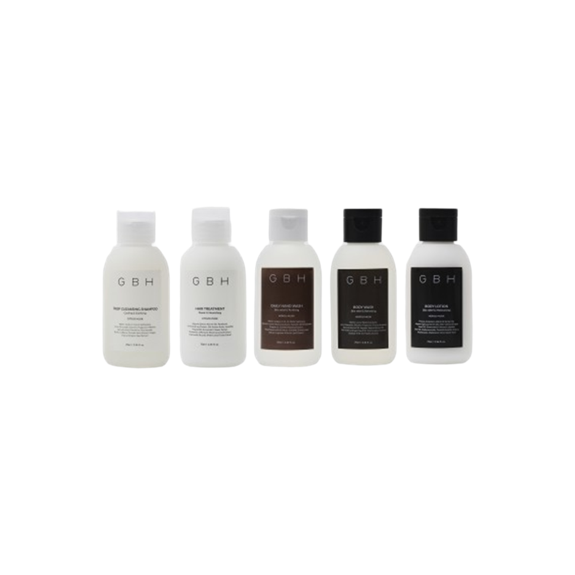 지비에이치 코스메틱 트래블 키트 70ml (5종 택1)