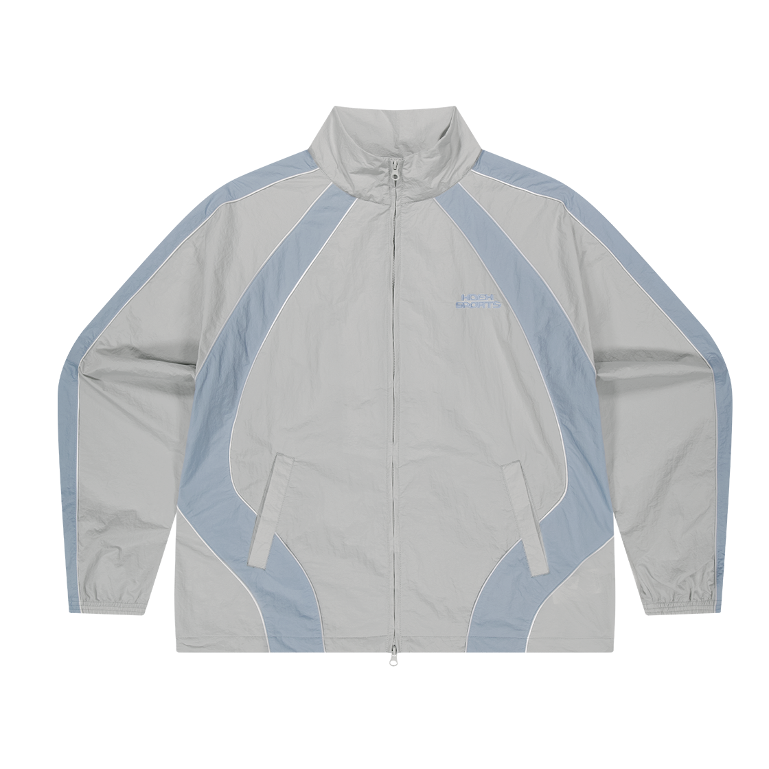 에이치덱스 컬러 서밋 파이핑 자켓 그레이(HDEX Color Summit Piping Jacket Gray)