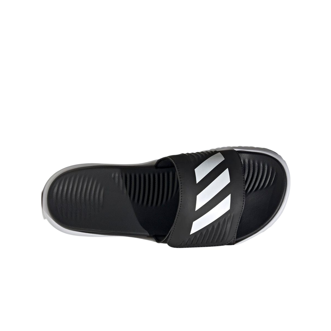 아디다스 알파리스폰스 1.0 슬라이드 코어 블랙 클라우드 화이트(Adidas Alpharesponse 1.0 Slides Core Black Cloud White) - 2