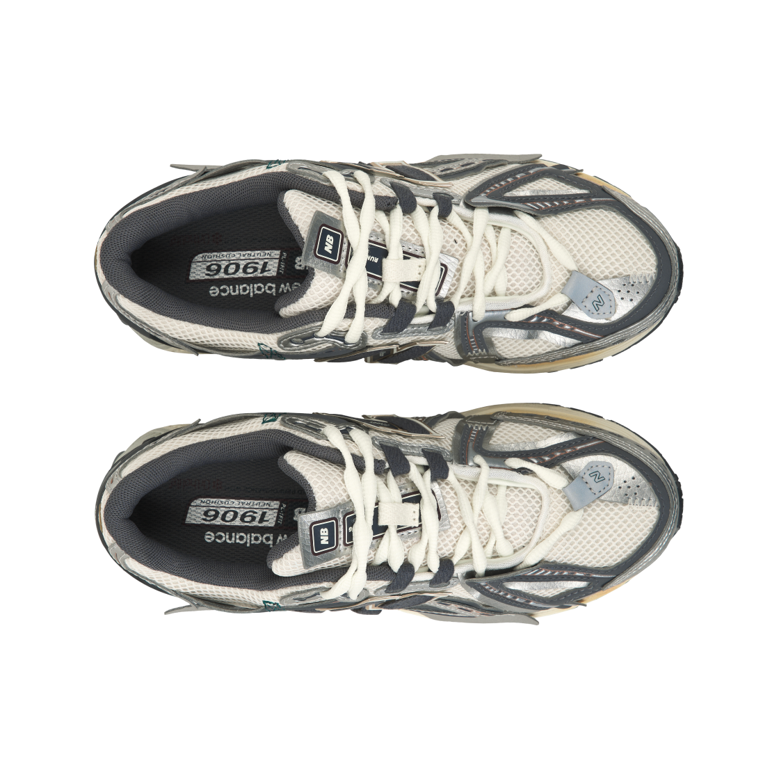 뉴발란스 1906A 실버 메탈릭 캐슬락(New Balance 1906A Silver Metallic Castlerock) - 5