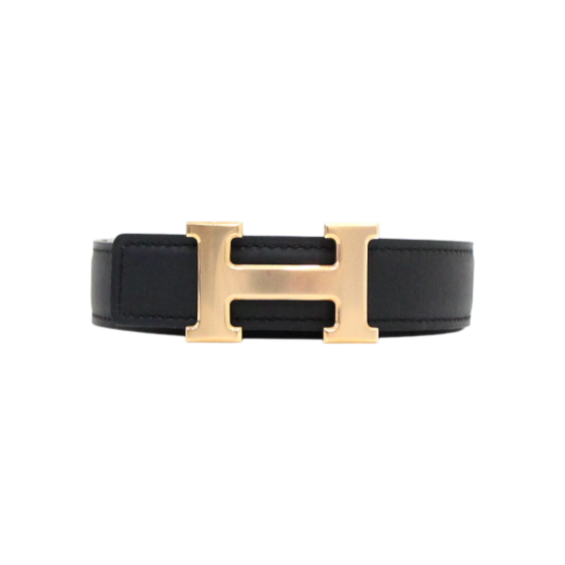 ITWWIJVC27OP Hermes Mini H Gold Buckle Reversible Women's Belt