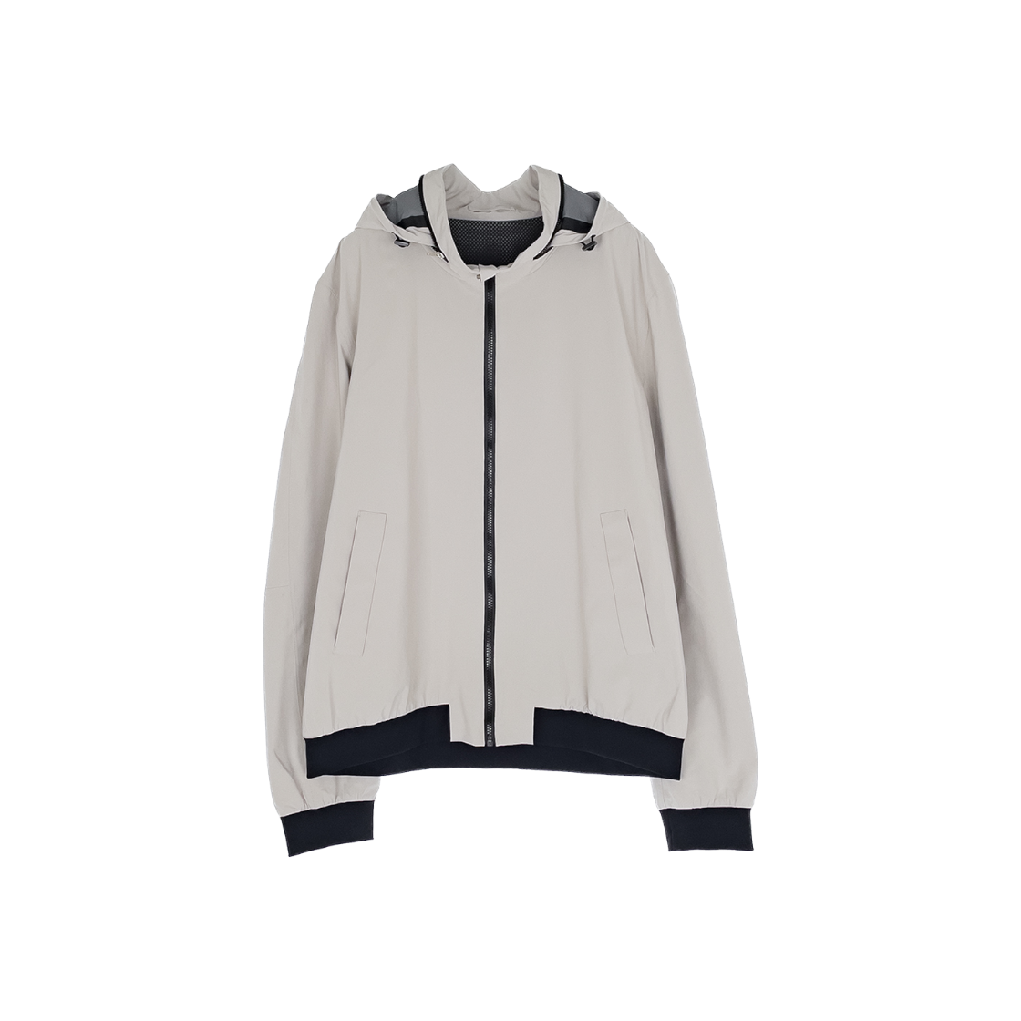 ITQD6JHGDPSP Hermes Ponant Men's Waterproof Jacket XL Griskerier/Grisponche (6HA0182)