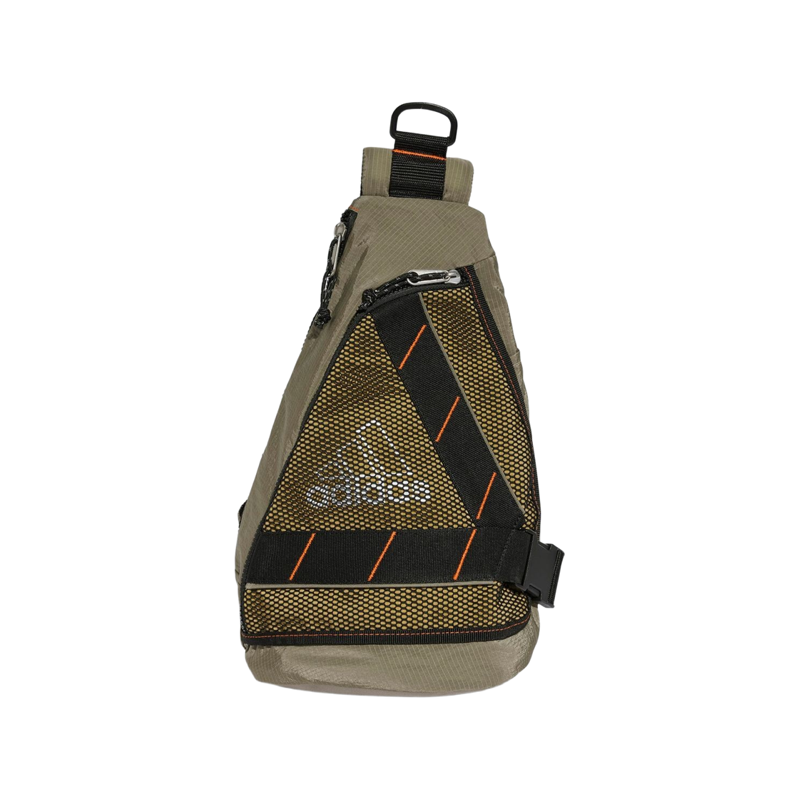 JC5983 Adidas One Shoulder Backpack Silver Pebble Oat