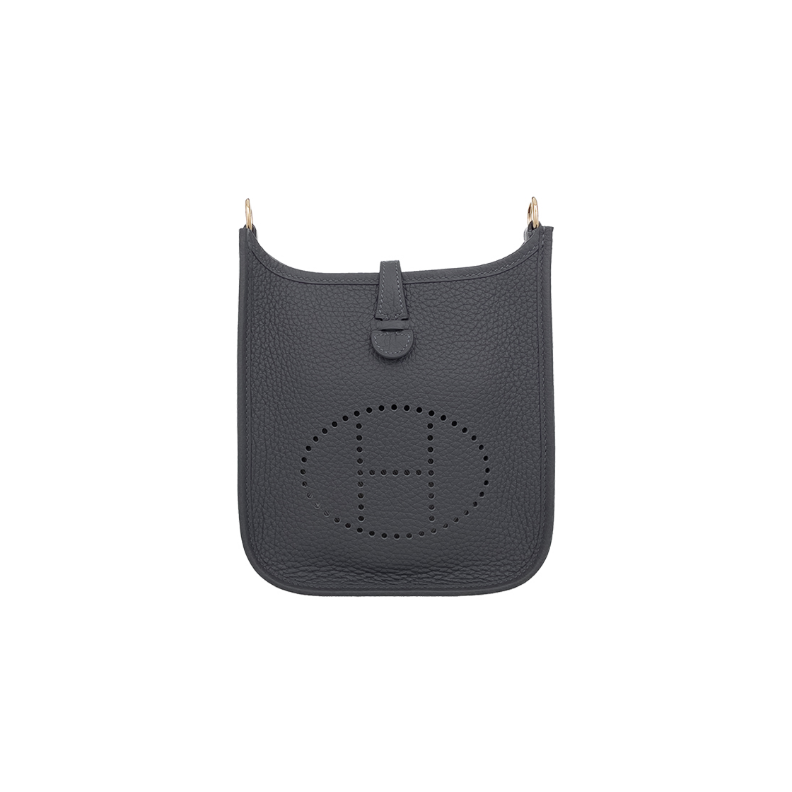 에르메스 미니에블린TPM 아도아즈 샴페인골드 W각인(6HB0055)(Hermes Mini Evelyne TPM in Champagne Gold with W Engraving (6HB0055))