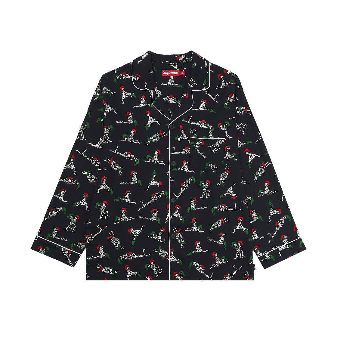 슈프림 홀리데이 파자마 세트 블랙 - 25FW(Supreme Holiday Pajama Set Black - 25FW) - 2