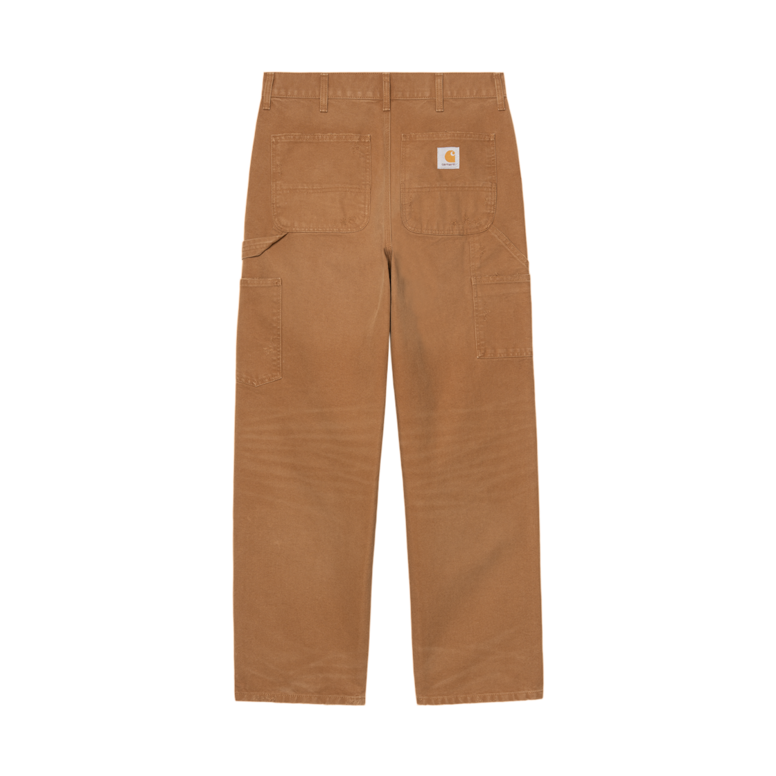 I036276-HZ-B7 Carhartt WIP Single Knee Pant Hamilton Brown Grind Washed
