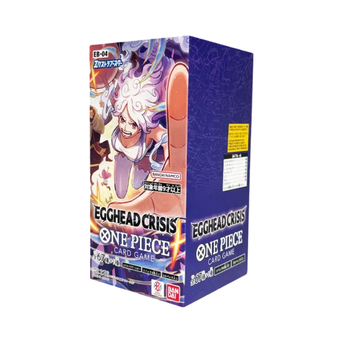 원피스 TCG EB-04 엑스트라 부스터 에그헤드 크라이시스 박스 (24팩/일어판)(One Piece TCG EB-04 Extra Booster Egghead Crisis Box (Pack of 24/Japanese Ver.))