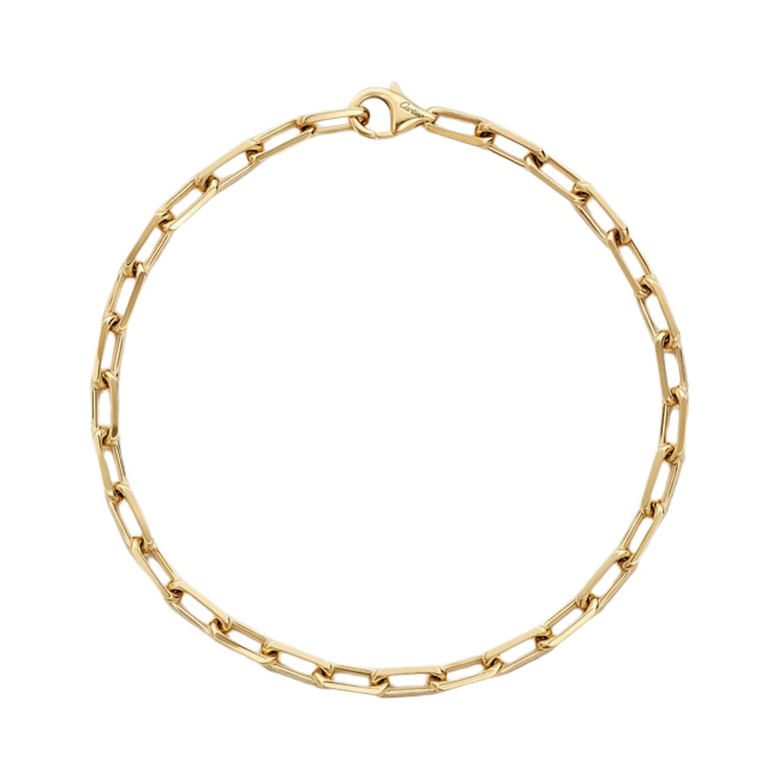 까르띠에 산토스 드 스몰 체인 브레이슬릿 옐로우 골드(Cartier Santos de Small Chain Bracelet Yellow Gold) - 1
