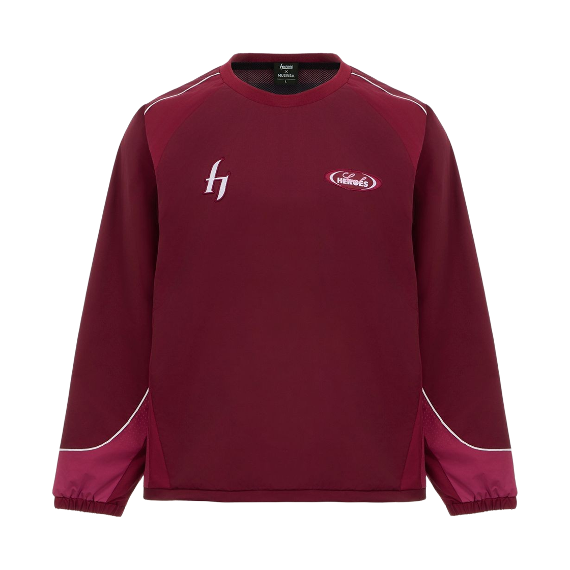 - Kiwoom Heroes x Musinsa 26 Piste Burgundy (Non Marking Ver.)