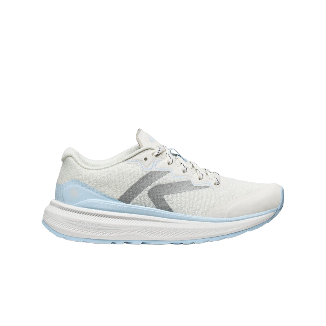 1030700 (W) Keen WK500 Walking Shoes Star White Skyway