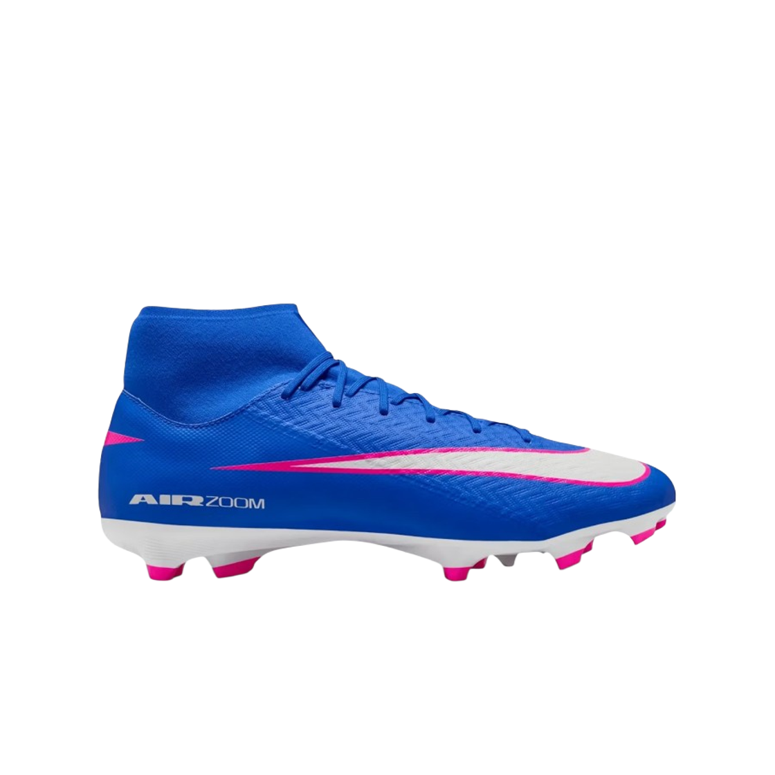 FQ1456-446 Nike Zoom Mercurial Superfly 10 Academy FG/MG Racer Blue White
