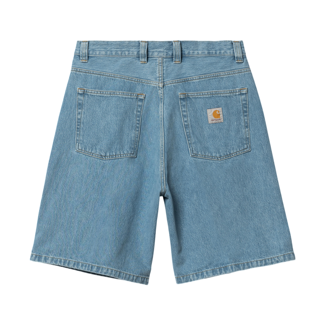 I037161-01-12 Carhartt WIP Brandon Short Blue Stone Bleached