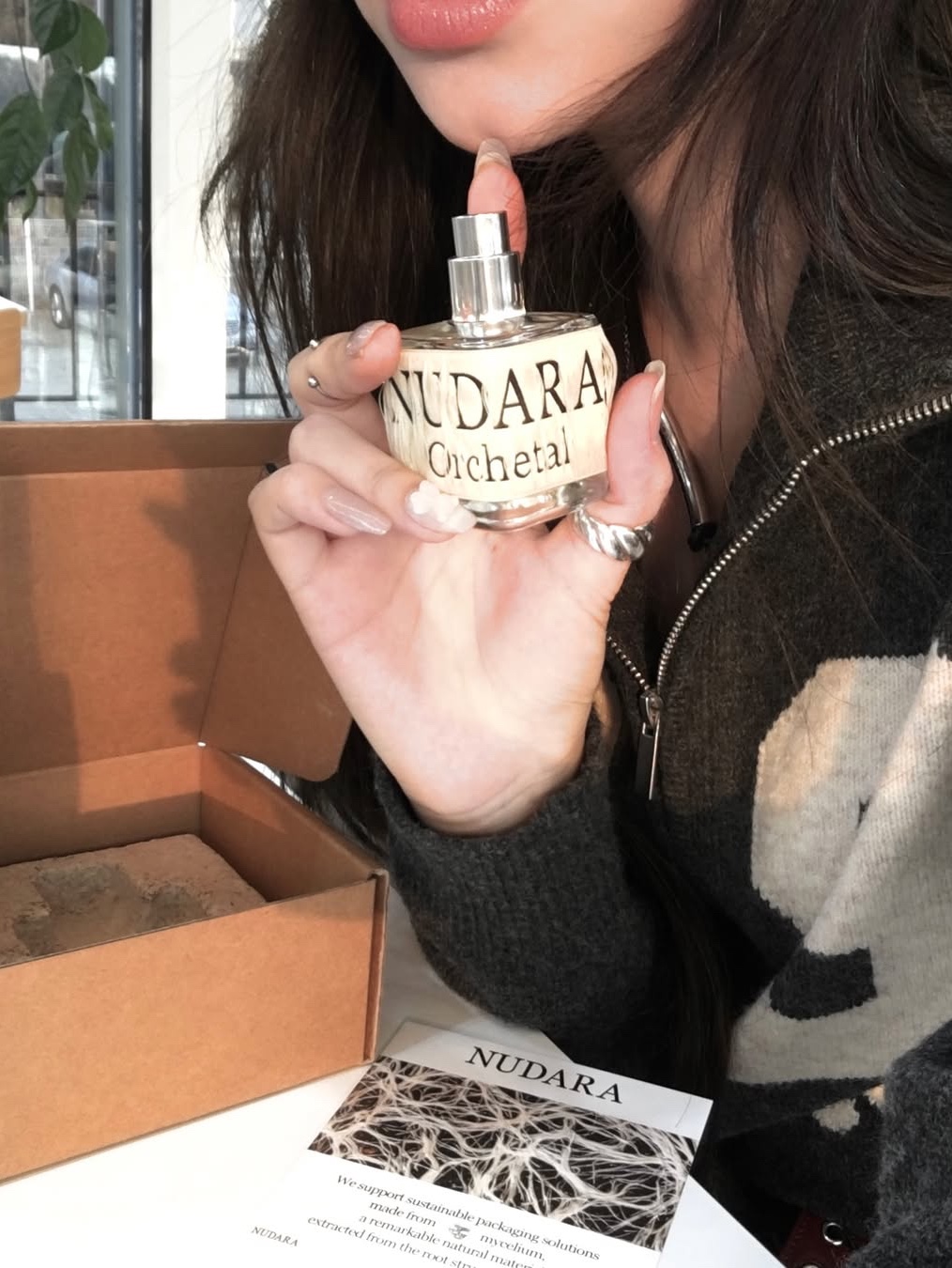 NUDARA Eau de parfum 30ml (6 Scents · Select 1) 착용 스타일
