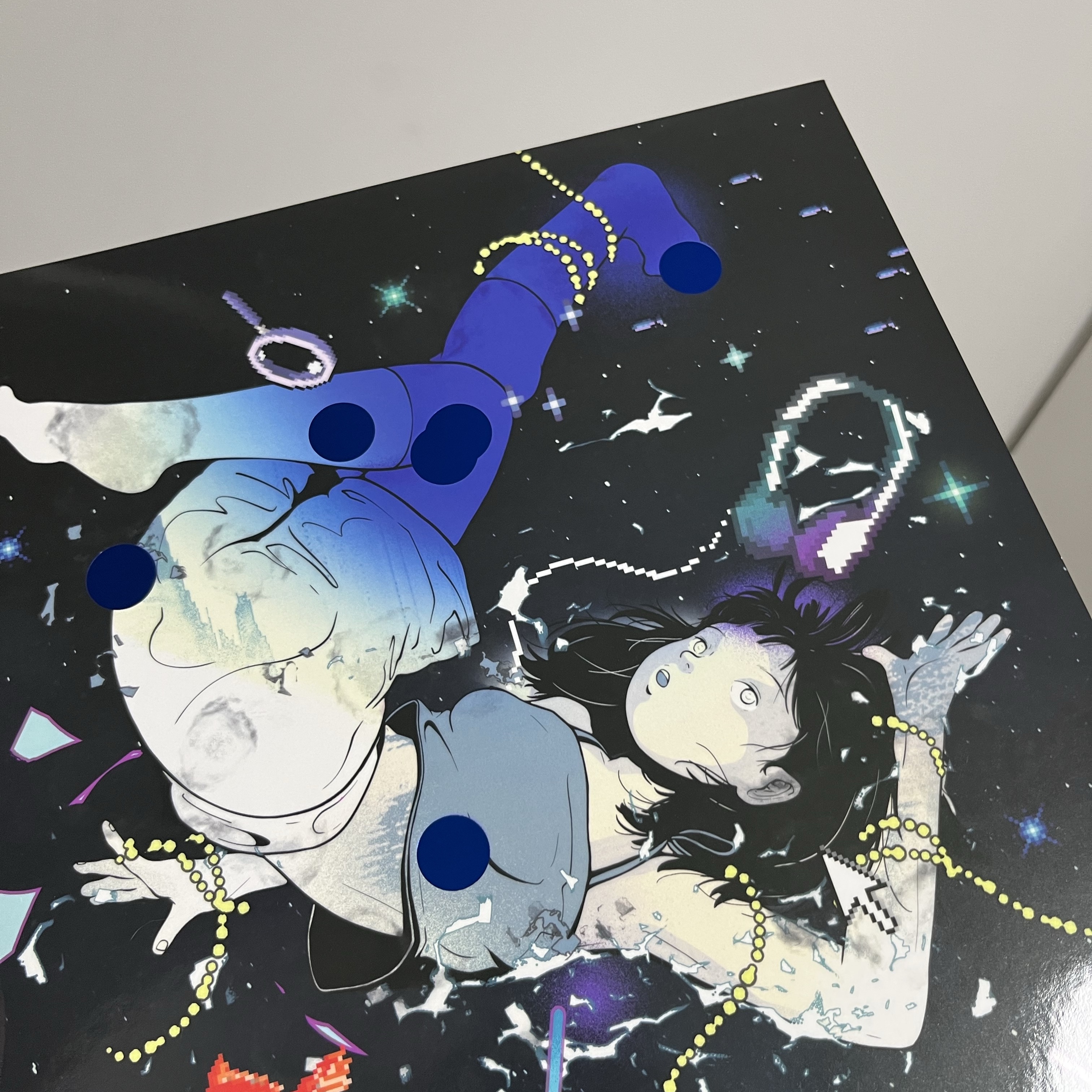 Hanroro 1st EP Take Off E Blue Marble 착용 스타일