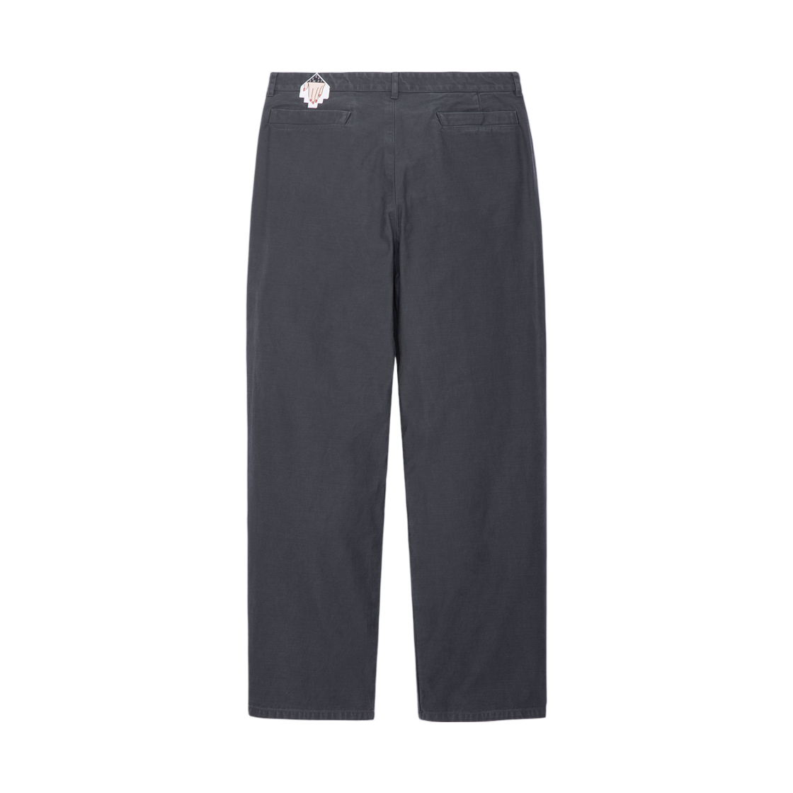 카브엠트 워시드 코튼 원 턱 팬츠 차콜 - 26SS(Cav Empt Washed Cotton One Tuck Pants Charcoal - 26SS) - 2