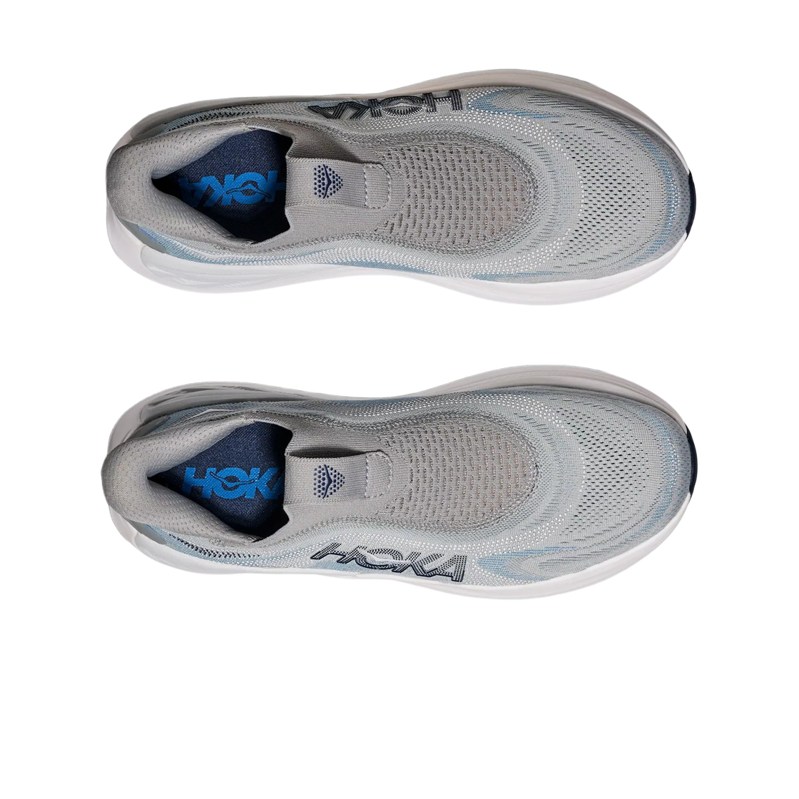 호카 스카이워드 레이스리스 스타더스트 스텔라 그레이(Hoka Skyward Laceless Stardust Stellar Grey) - 2