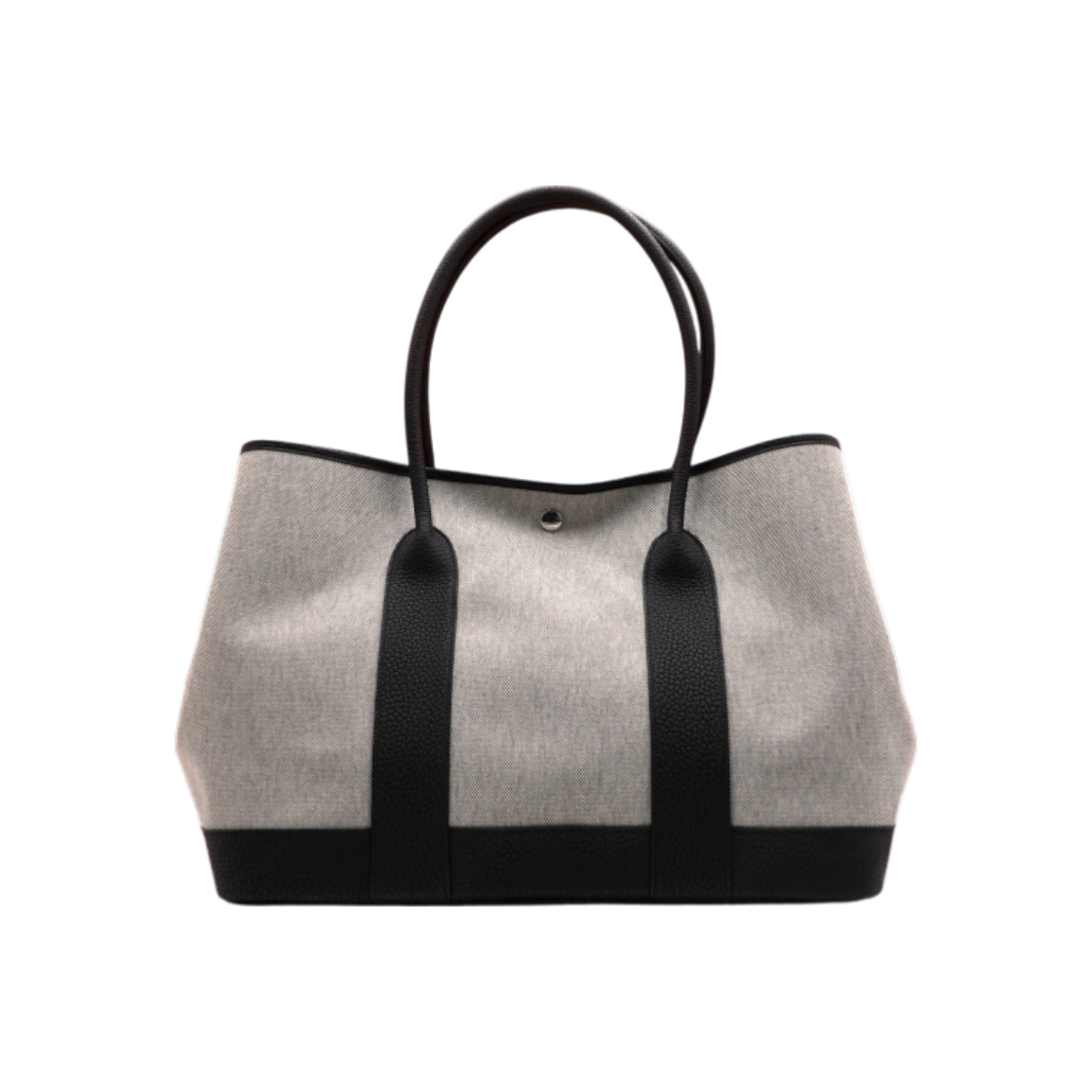 ITCCHWJCCOB3 Hermes H086934CKAB Neo Garden Voyage 41 Tote Bag in Ecru Noir with Silver Hardware