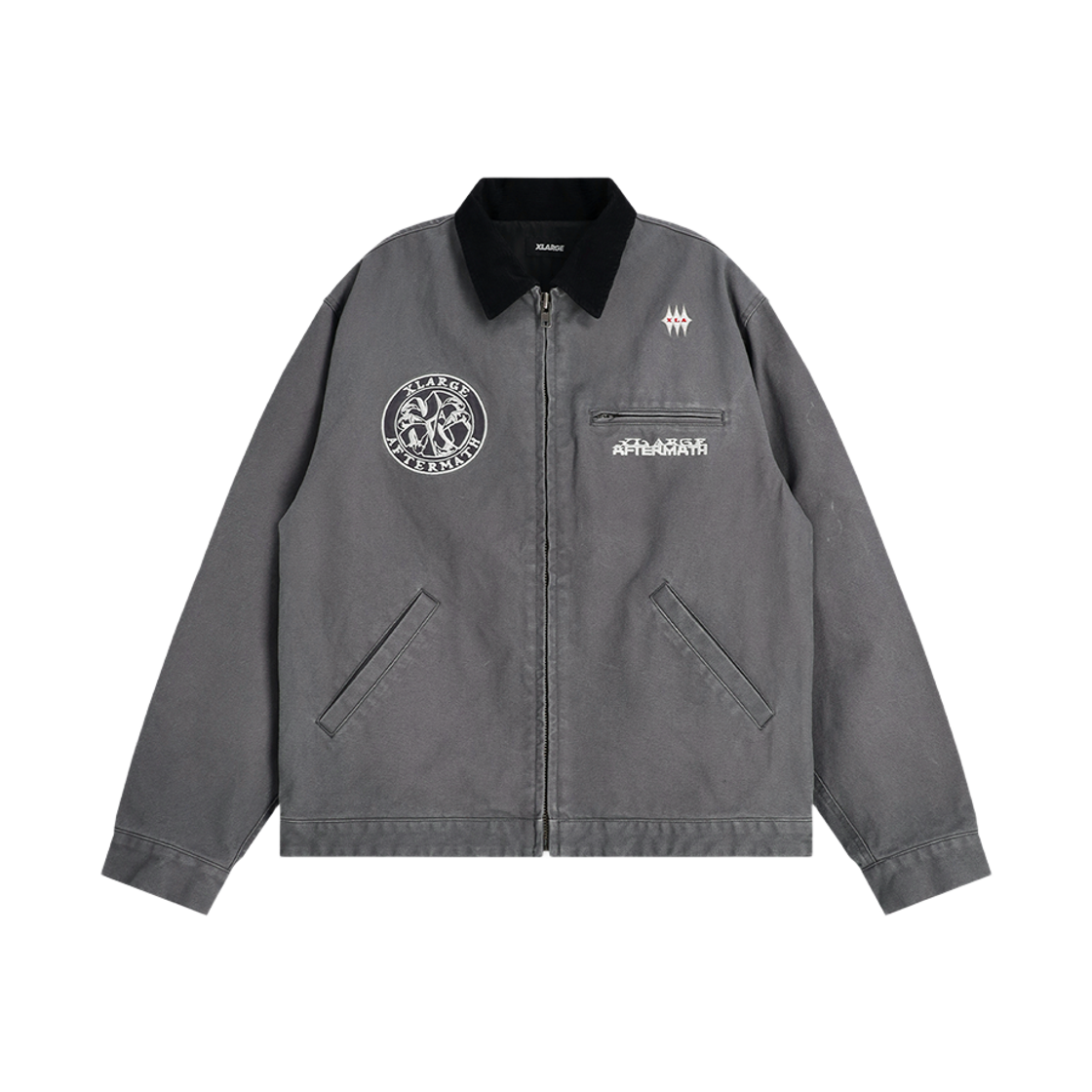 애프터매스 에이티엠 X 엑스라지 워크 자켓 그레이(Aftermath Atm X Xlarge Work Jacket Grey)
