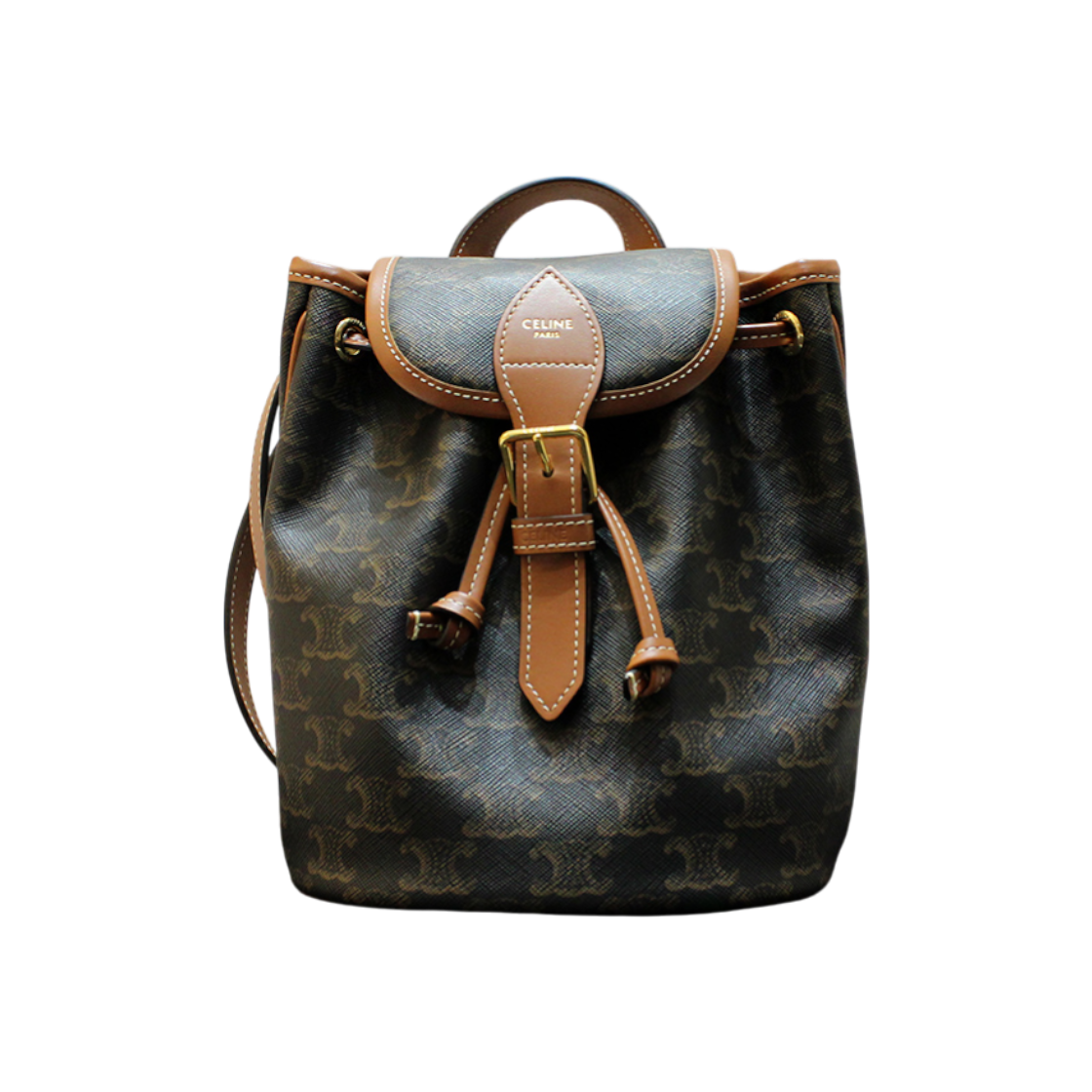 셀린느 트리옹프 폴코 미니 백팩 197662(Celine Triomphe Polco Mini Backpack 197662)