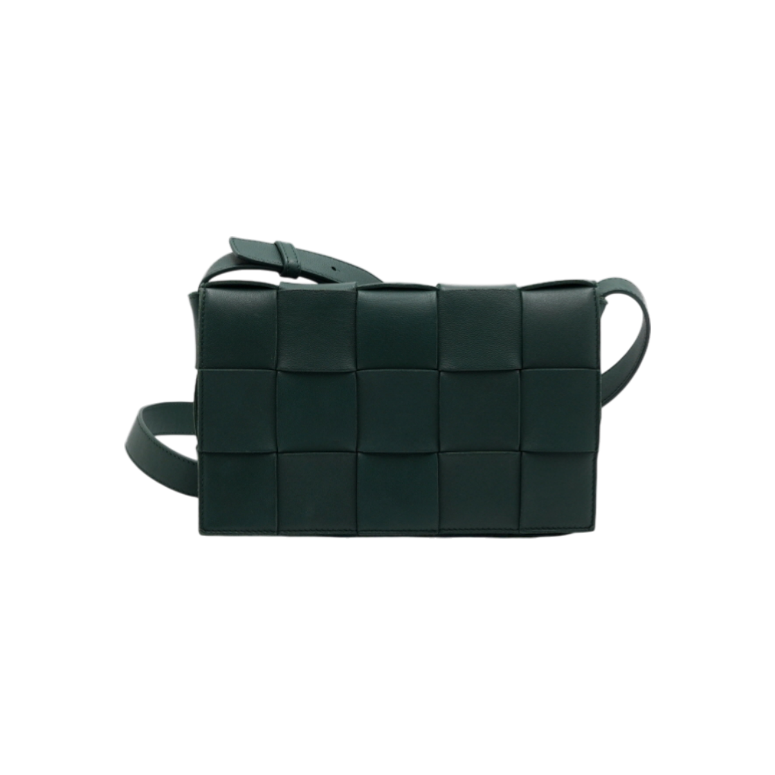보테가 베네타 578004 그린 인트레치아토 카세트 숄더백 겸 크로스백aa61089(Bottega Veneta 578004 Green Intrecciato Cassette Shoulder Bag/Crossbody)