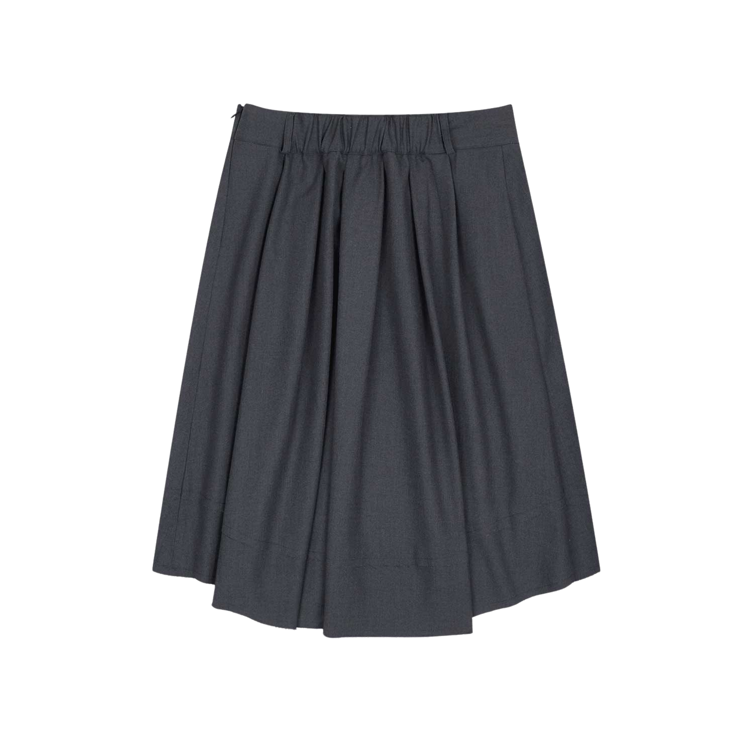 사파리스팟 로버 라 플리츠 스커트 차콜(Safarispot Rover Raw Pleats Skirt Charcoal) - 2
