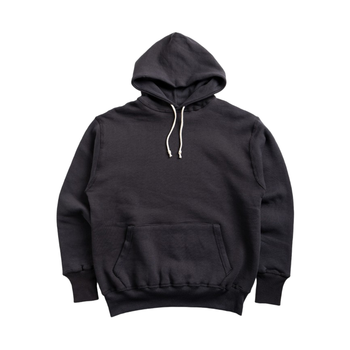 웨어하우스 로트 450 2 니들 플레인 후드 블랙(Warehouse & Co. Lot 450 2 Needle Plain Hood Black) - 1