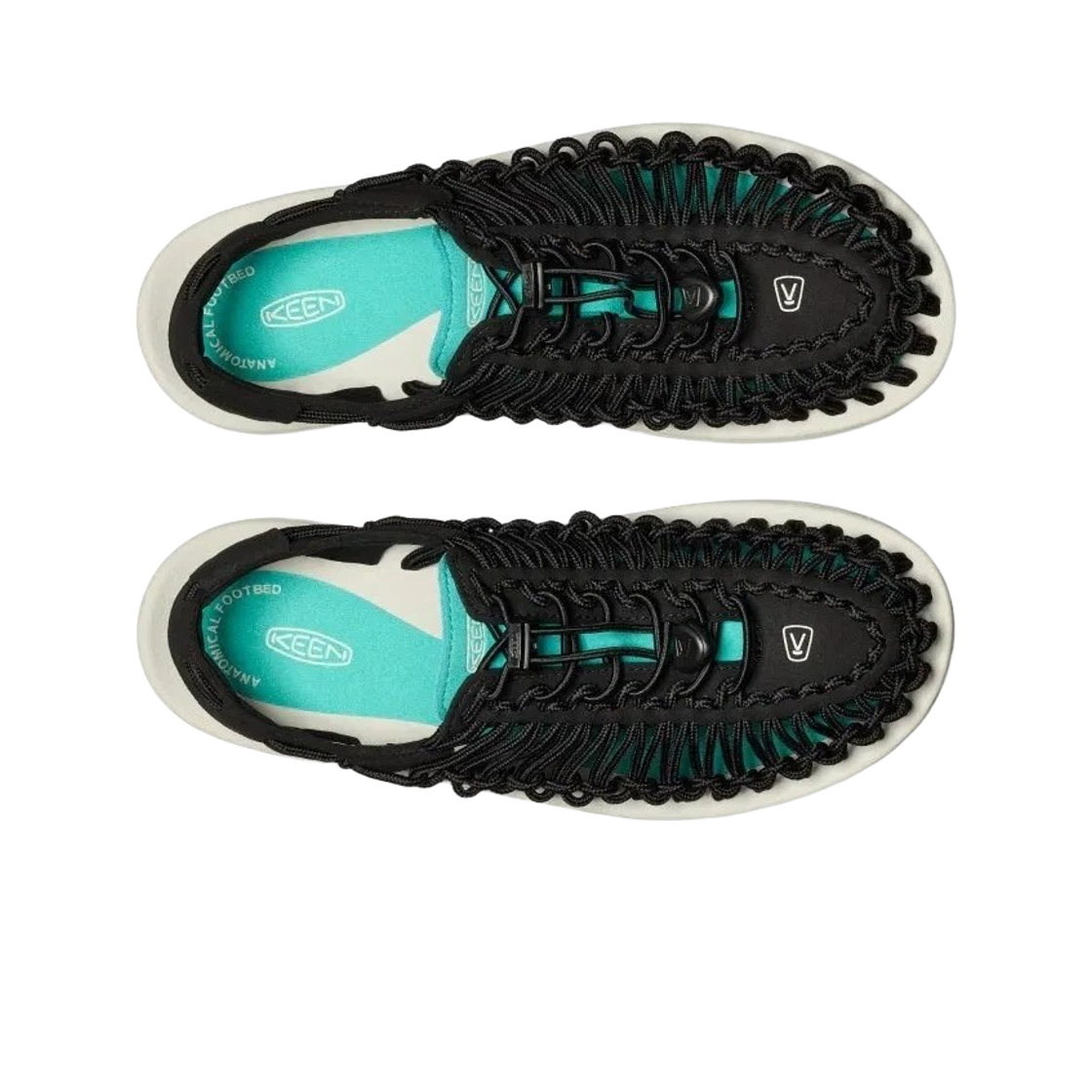 킨 유니크 스트랩 샌들 블랙 아쿠아(Keen Uneek Strap Sandal Black Aqua) - 2