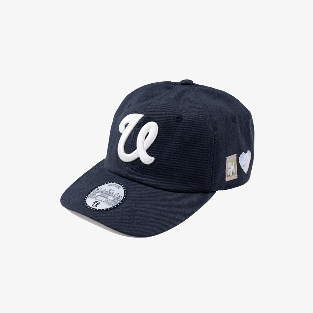 언스테디마켓 빈티지 볼캡 네이비(Unsteadymarket Vintage 6 Panel Cap_Navy) - 3