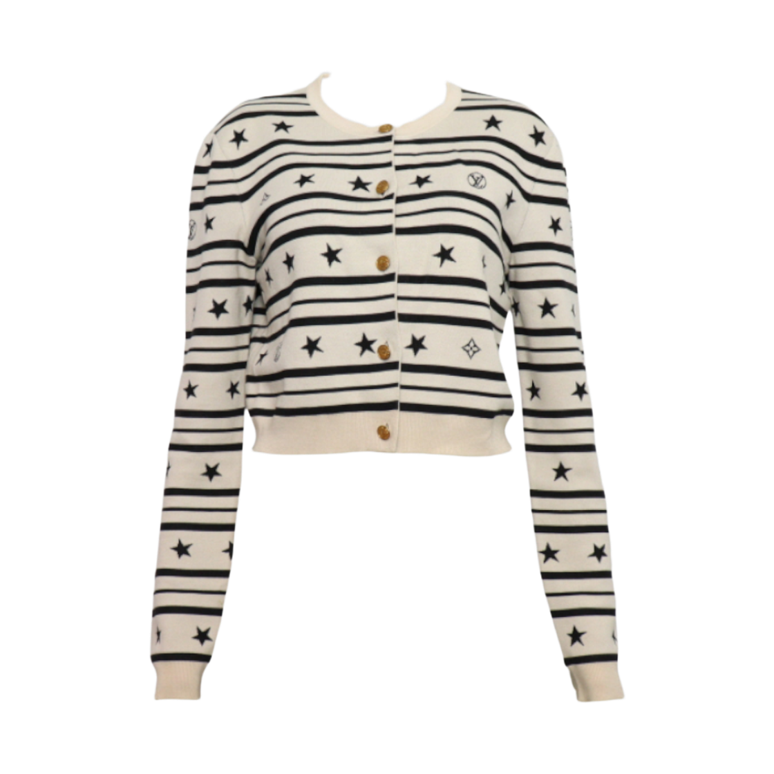 ITIWDHVPIPDI Louis Vuitton Summer Stardust Cropped Cardigan