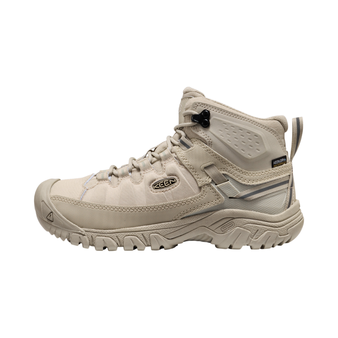 킨 타기 EXP 미드탑 방수 여성 트레일 등산화 에비스톤(Keen TARGHEE EXP Mid Wp Women Trail Shoes Abbey Stone Abbey Stone) - 2