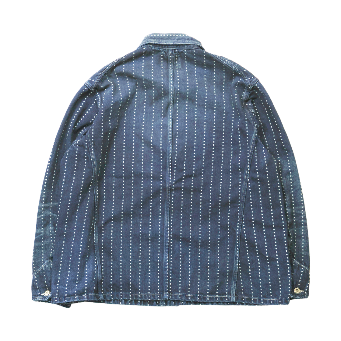 풀카운트 2051HW 와바시 초어 자켓 HW 인디고 와바시(Fullcount 2051HW Wabash Chore Jacket HW Indigo Wabash) - 2