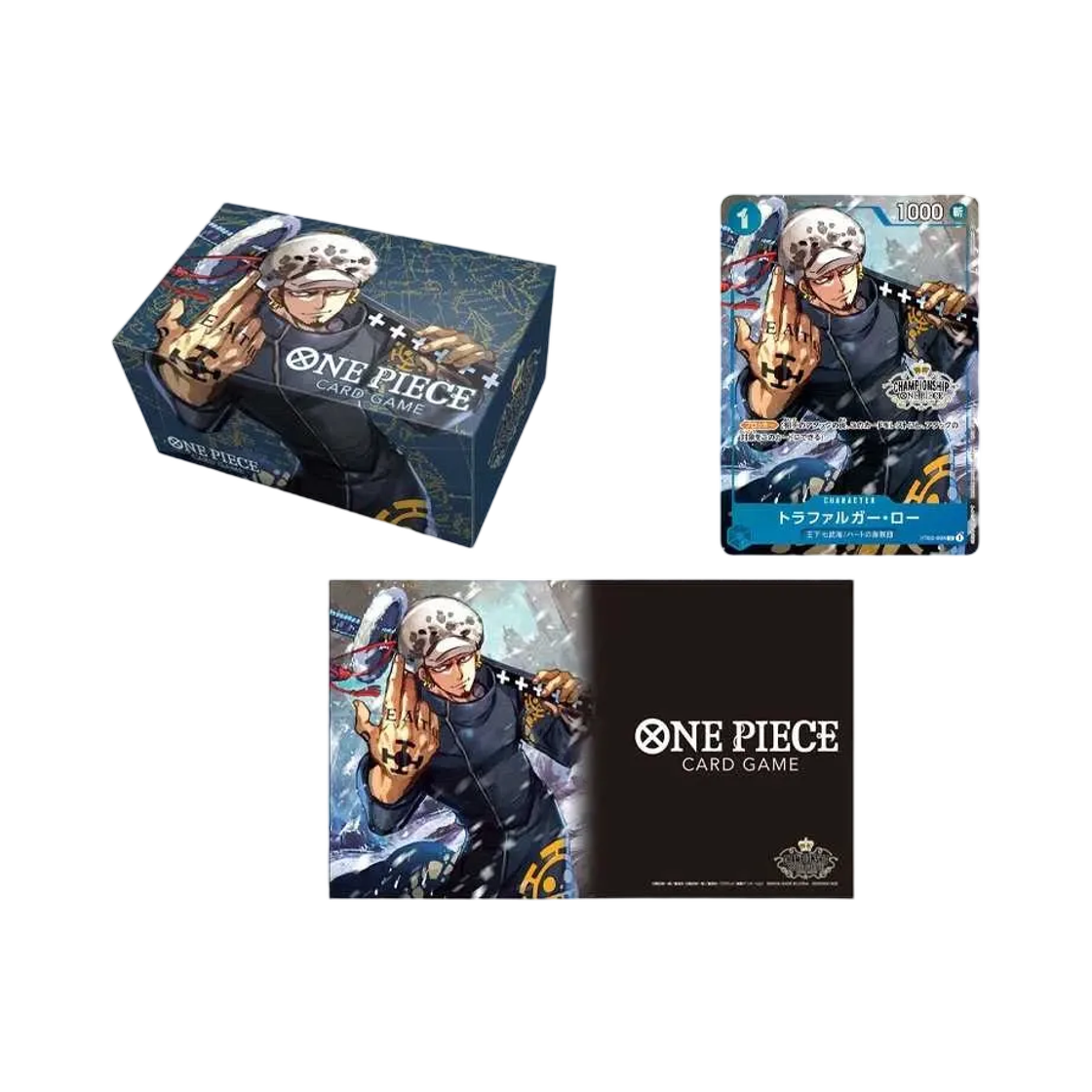 원피스 TCG 챔피언십 세트 2022 트라팔가 로  (일어판)(One Piece TCG Championship Set 2022 Trafalgar Law (Japanese Ver.))
