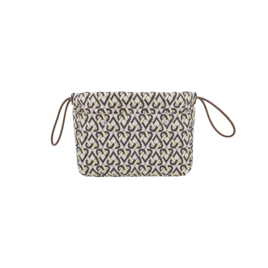 ITB6SRK9SINV Hermes Silk Foby Bag in Bag 20 - Cream/Multi-Color (6HB0061)