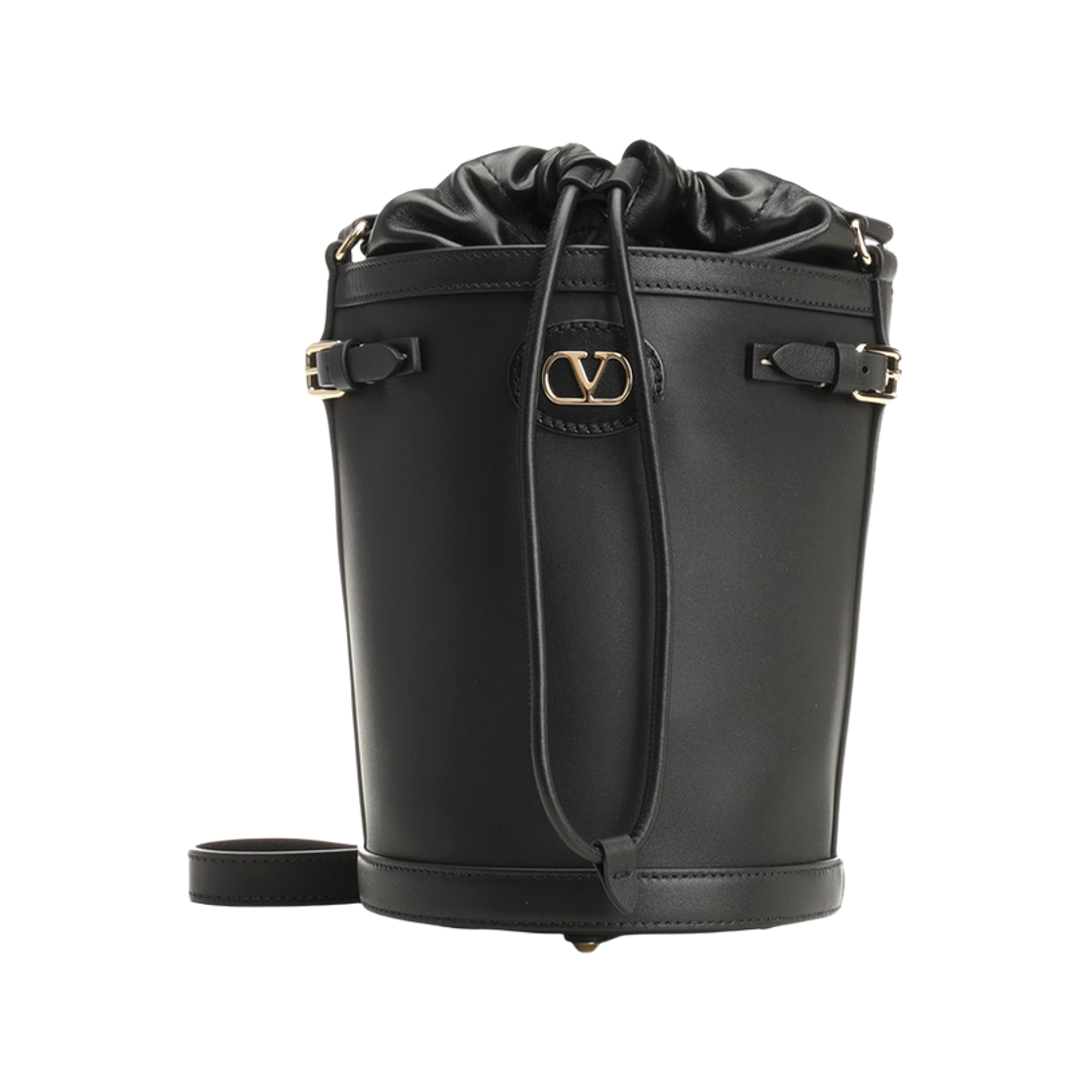 발렌티노 브이로고 시그니처 버킷백 블랙(Valentino Vlogo Signature Bucket Bag Black) - 1