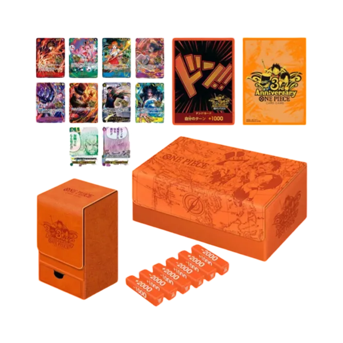 원피스 TCG 3주년 기념 세트 (일어판)(One Piece TCG Japanese 3rd Anniversary Set (Japanese Ver.))