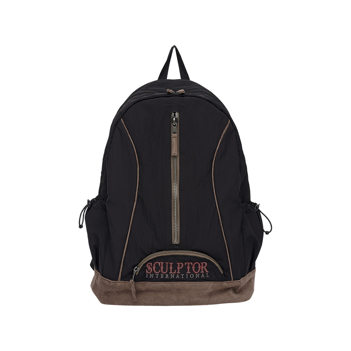 [예약 배송] 스컬프터 올드스쿨 슬라우치 백팩 블랙([예약 배송] Sculptor Oldschool Slouchy Backpack Black)