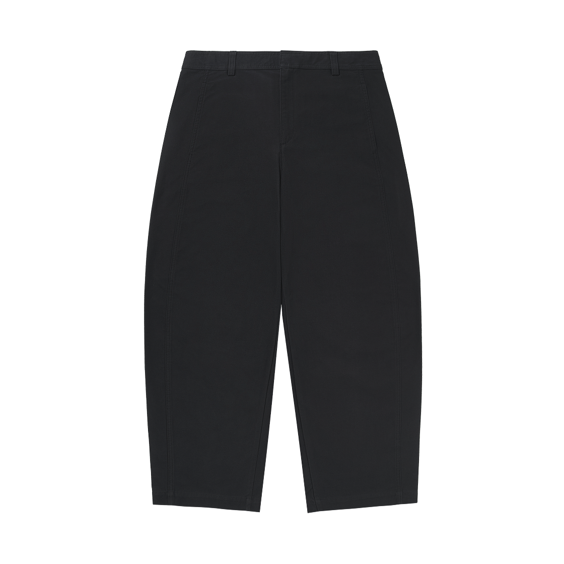 (W) 유니클로 저지 배럴 레그 팬츠 블랙 - JP((W) Uniqlo Jersey Barrel Leg Pants Black - JP)