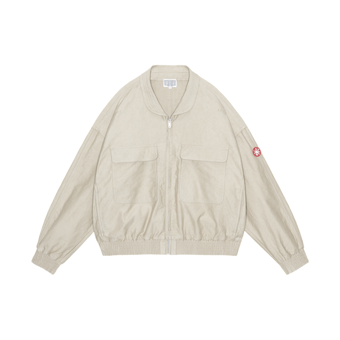카브엠트 캐주얼 집 쇼츠 자켓 베이지 - 26SS(Cav Empt Casual Zip Short Jacket Beige - 26SS)