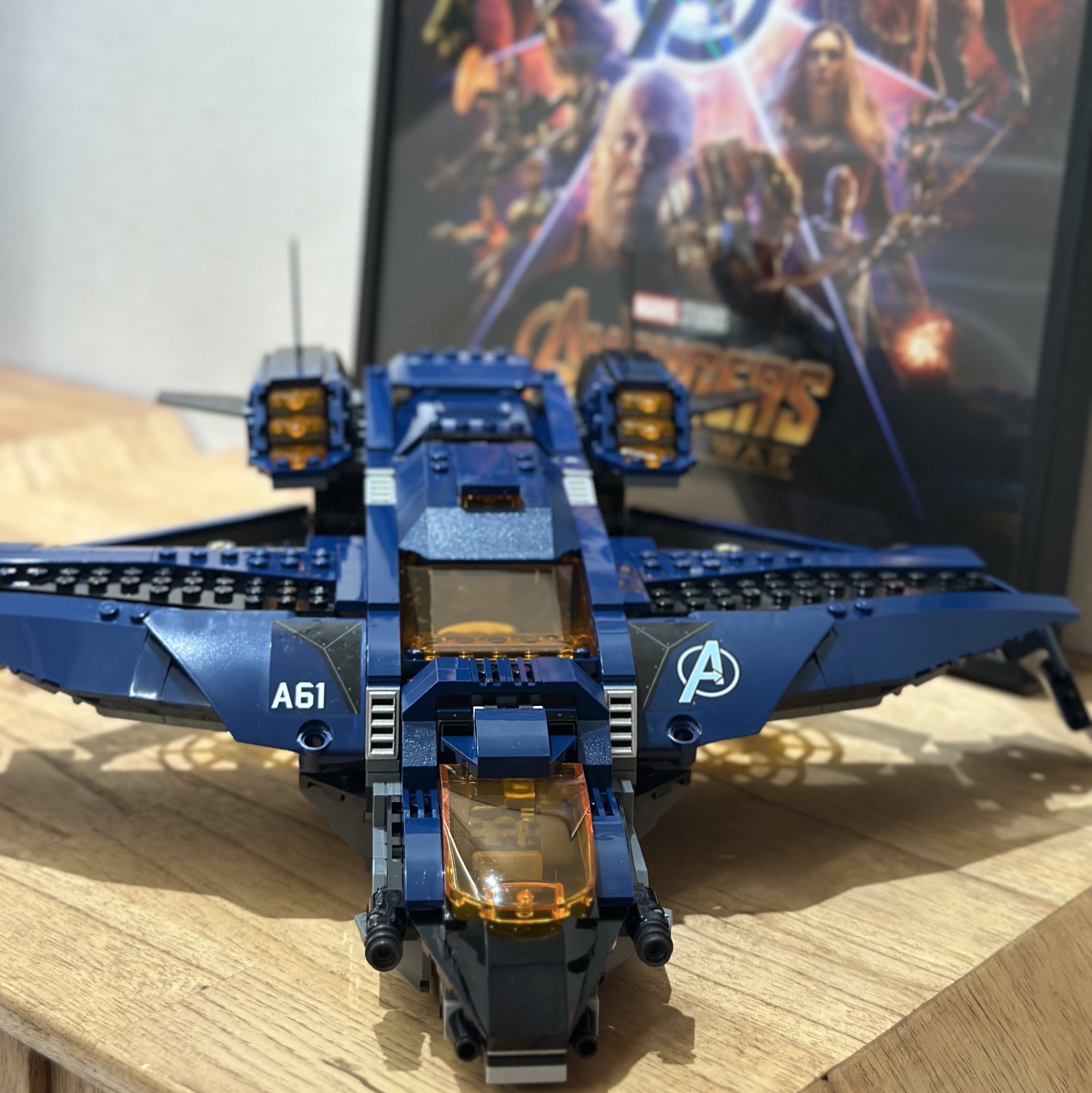 Lego Marvel Avengers Ultimate Quinjet 착용 스타일