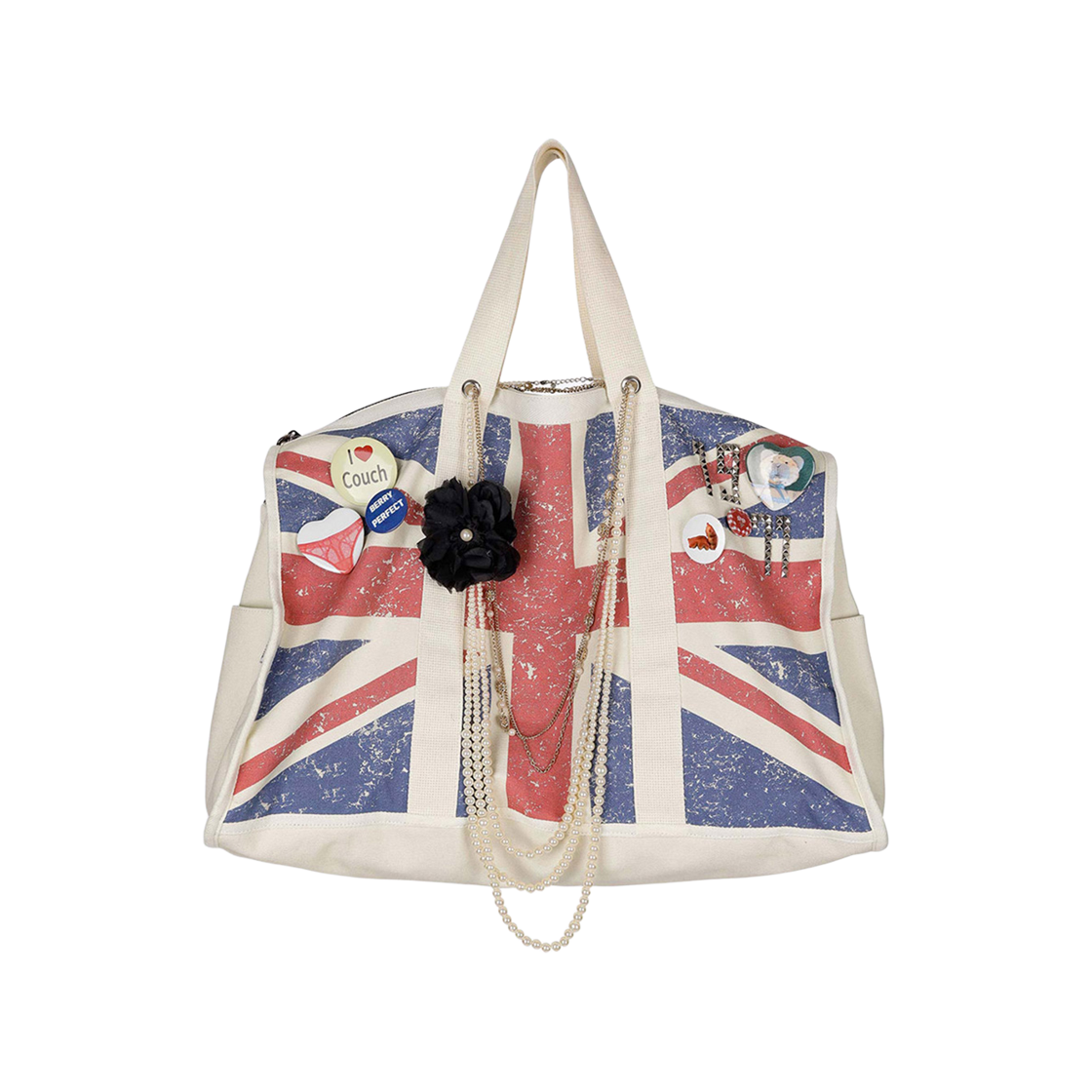 스컬프터 네프티 걸 토트백 유니언잭(Sculptor Naughty Girl Tote Bag Union Jack)