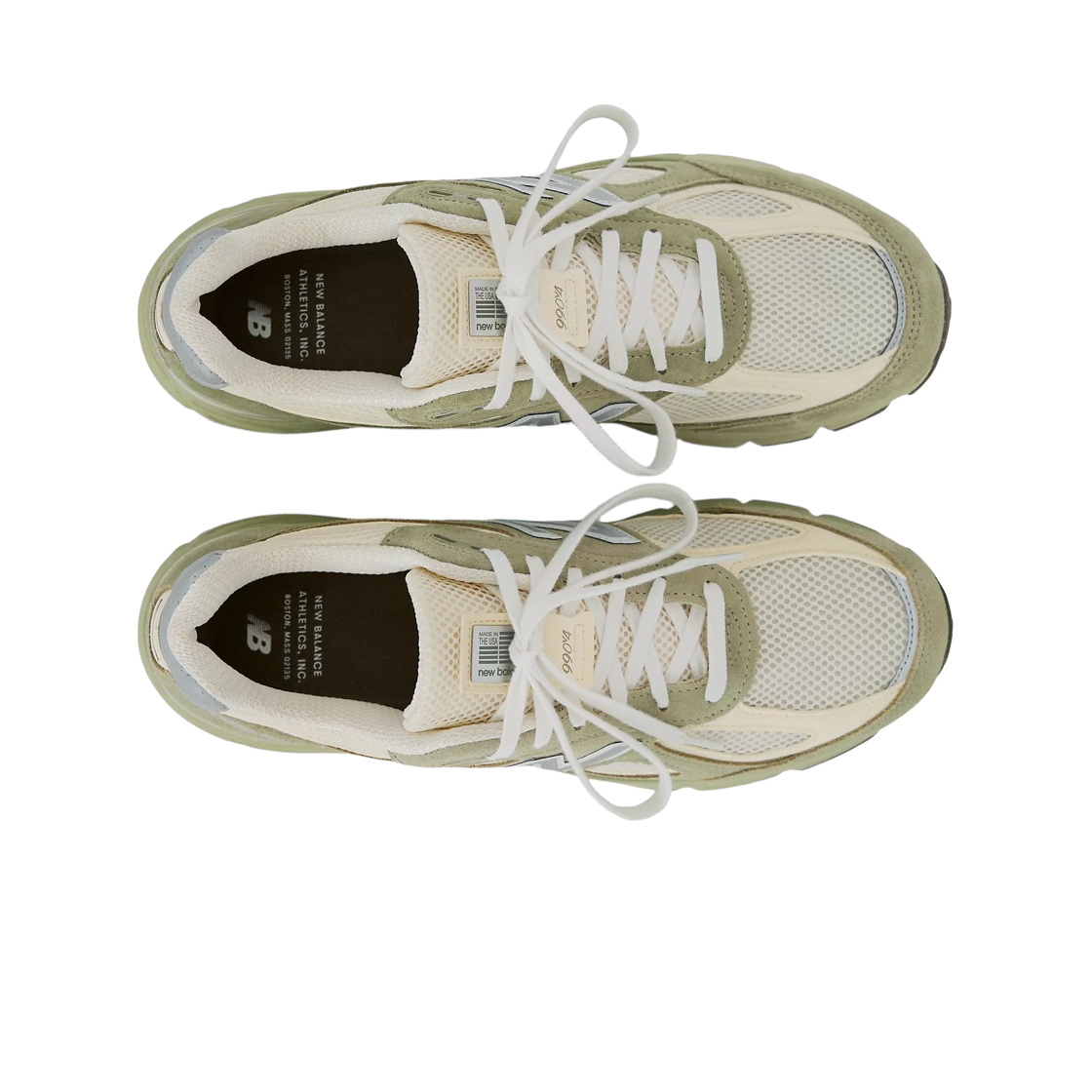 뉴발란스 x 테디 산티스 990v4 메이드 인 USA 올리브 리프 퍼마프로스트(New Balance x Teddy Santis 990v4 Made in USA Olive Leaf Permafrost) - 2