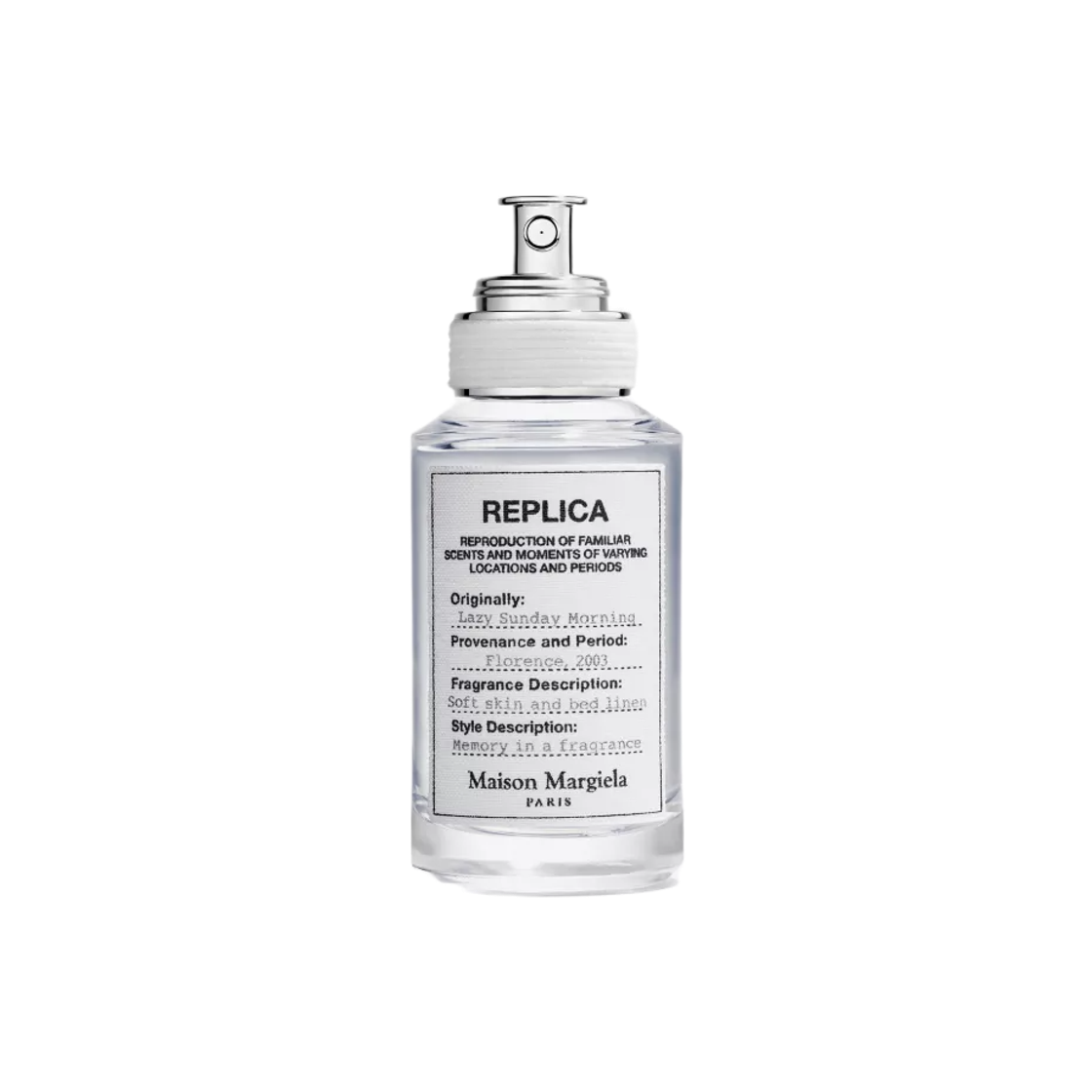메종 마르지엘라 레플리카 레이지 선데이 모닝 오 드 뚜왈렛 30ml(Maison Margiela Replica Lazy Sunday Morning Eau De Toilette 30ml)