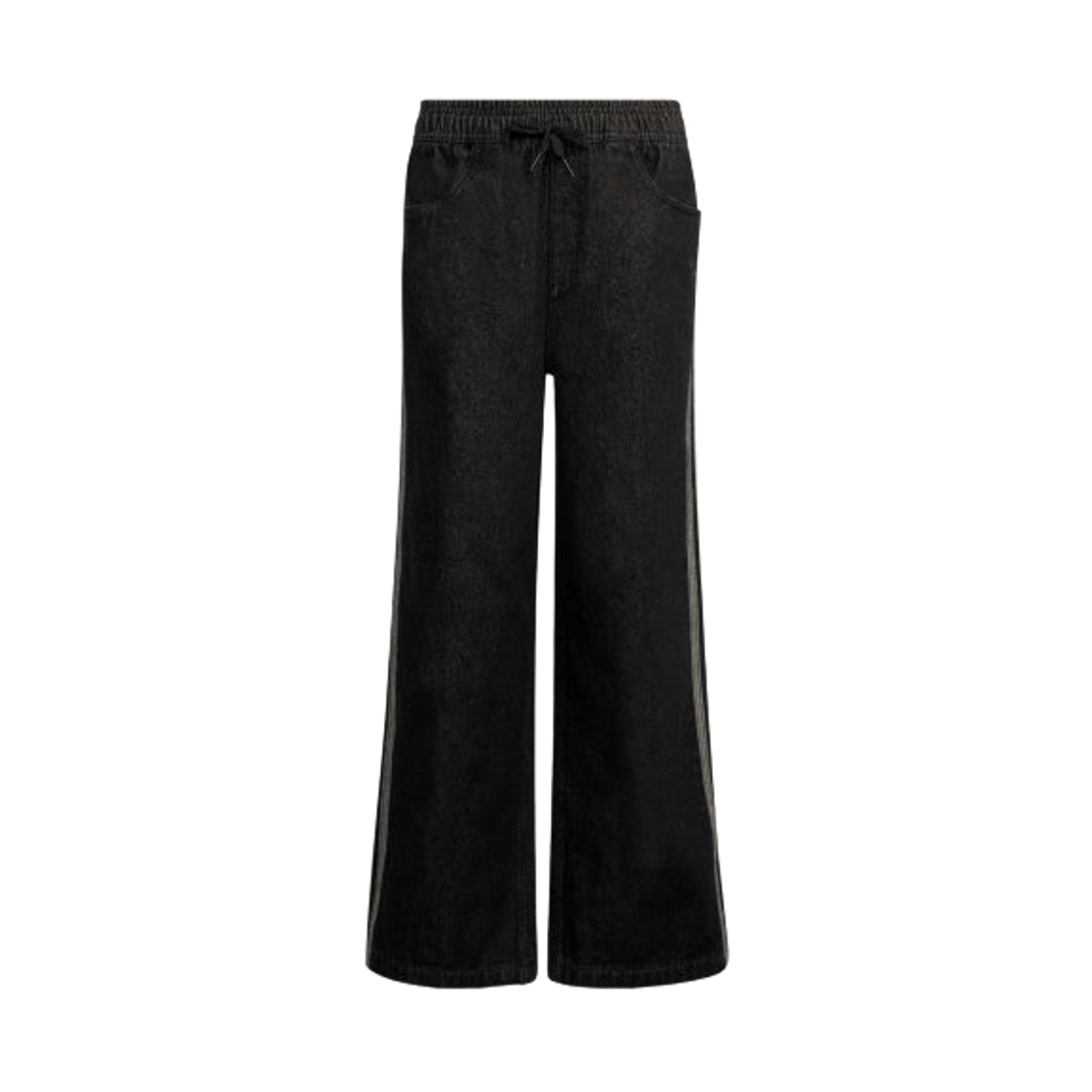 (키즈) 아디다스 파이어버드 트랙 팬츠 트루 블랙 데님 - KR 사이즈((Kids) Adidas Firebird Track Pants True Black Denim - KR Sizing) - 1