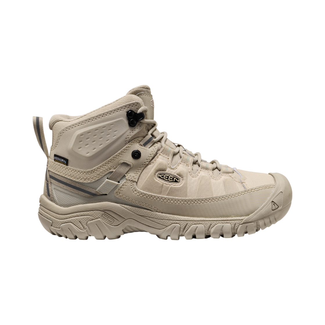 킨 타기 EXP 미드탑 방수 여성 트레일 등산화 에비스톤(Keen TARGHEE EXP Mid Wp Women Trail Shoes Abbey Stone Abbey Stone)