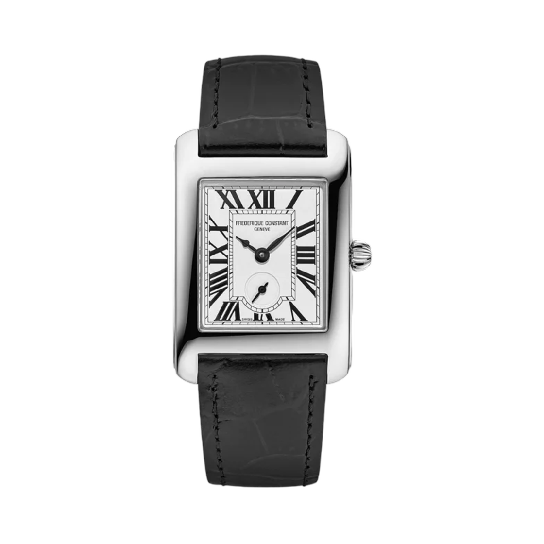 프레드릭 콘스탄트 클래식 까레 스몰 세컨즈 블랙(Frederique Constant Classics Carree Small Seconds Black)